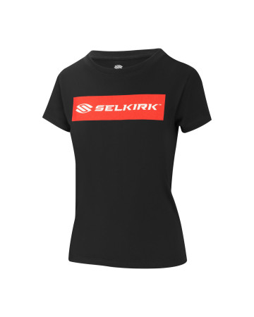 ウィメンズ サイドライン ソフトコットン 半袖Tシャツ